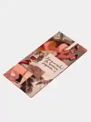Шоколадный конверт-открытка для денег