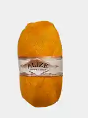 Горчичный пряжа Alize Angora Gold