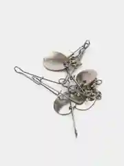 Серебряный искуственная рыболовная приманка, блесна  1,1 г, 5 штук
