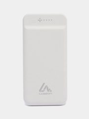 Внешний аккумулятор LuazON PB-29, Li-Pol, 10000 мАч, 2 USB, Type-C, micro USB, 2.1 A/1 A