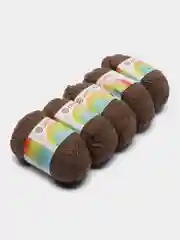 Хаки пряжа Пехорка "Детская новинка", 5 штук, 100% Акрил, 50 г, 200 м