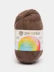Хаки пряжа Пехорка "Детская новинка", 5 штук, 100% Акрил, 50 г, 200 м