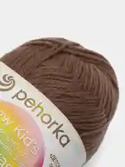 Хаки пряжа Пехорка "Детская новинка", 5 штук, 100% Акрил, 50 г, 200 м