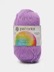 Лавандовый пряжа Пехорка "Детская новинка", 5 штук, 100% Акрил, 50 г, 200 м