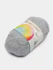 Тёмно-серый пряжа Пехорка "Детская новинка", 5 штук, 100% Акрил, 50 г, 200 м
