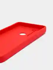 Красный чехол на TECNO POP 5 LTE, силиконовый, цветной, матовый