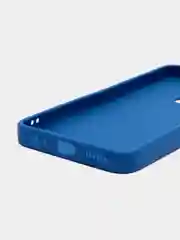 Синий чехол на TECNO POP 5 LTE, силиконовый, цветной, матовый