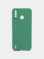 Чехол на TECNO Spark 6 Go, силиконовый, с защитой камеры