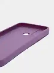 Сиреневый чехол на TECNO Spark 6 Go, силиконовый, с защитой камеры