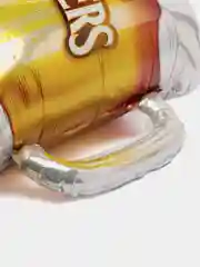 Светло-оранжевый шары на день рождения и на новый год: бутылка шампанского, фужер, кружка пива