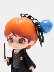 Белый коллекционная фигурка-брелок по вселенной "Harry Potter" (Гарри Поттер), 6 штук