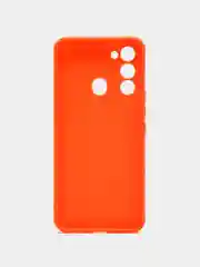 Оранжевый чехол Tecno Spark Go 2022 Spark 8C Техно Спарк Го 2022 Спарк 8С силиконовый прозрачный