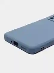 Небесно-голубой чехол Xiaomi 12, Xiaomi 12X силиконовый (Сяоми 12, 12Х)