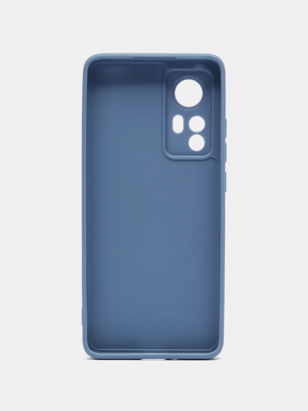 Небесно-голубой чехол Xiaomi 12, Xiaomi 12X силиконовый (Сяоми 12, 12Х)