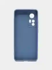 Небесно-голубой чехол Xiaomi 12, Xiaomi 12X силиконовый (Сяоми 12, 12Х)