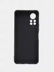 Черный силиконовый чехол для Infinix HOT 11S NFC (Инфиникс Хот 11С НФС), прозрачный
