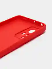 Красный чехол Xiaomi 12, Xiaomi 12X силиконовый (Сяоми 12, 12Х)
