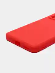 Красный чехол Xiaomi 12, Xiaomi 12X силиконовый (Сяоми 12, 12Х)