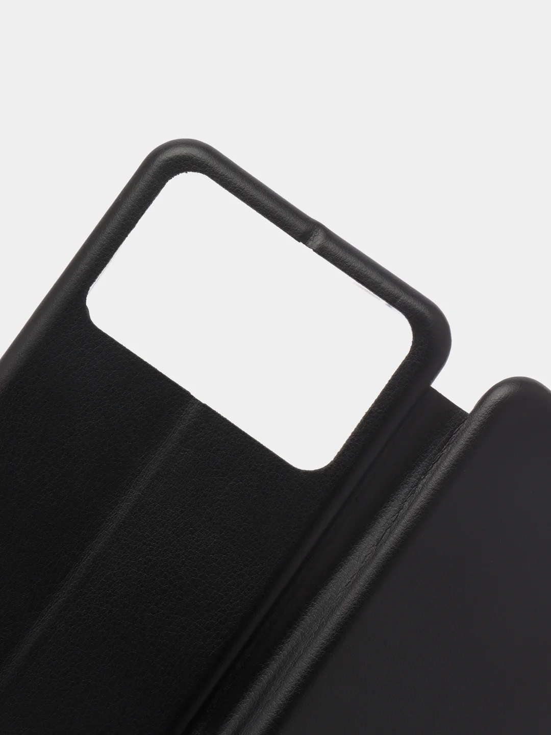 Черный чехол книжка для Xiaomi Poco X4 Pro 5G (Поко Х4 Про)