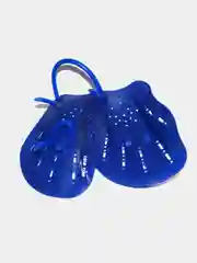 Синий лопатки гребные для плавания Swim Team