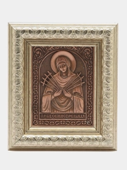 Семистрельная икона Божьей Матери, 11 x 13 см