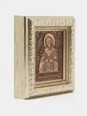 Семистрельная икона Божьей Матери, 11 x 13 см