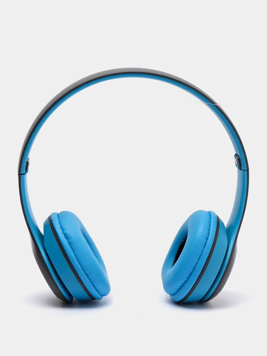 Синий беспроводные блютуз наушники P47 Wireless