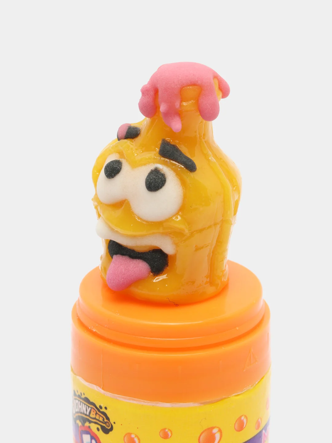Леденцы с кислой пудрой Johny Bee Dip-n-Lick Fizzy Bottle Pop, апельсин, 40 грамм