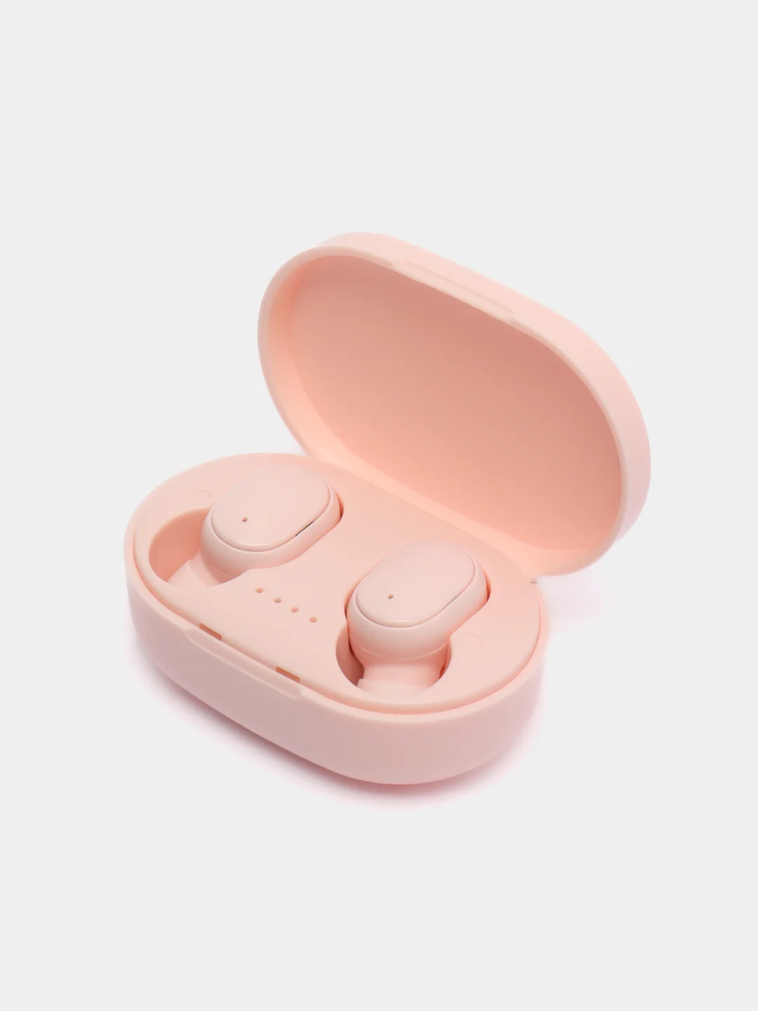 Розовый беспроводные наушники TWS A6S MiPods, Bluetooth 5.1