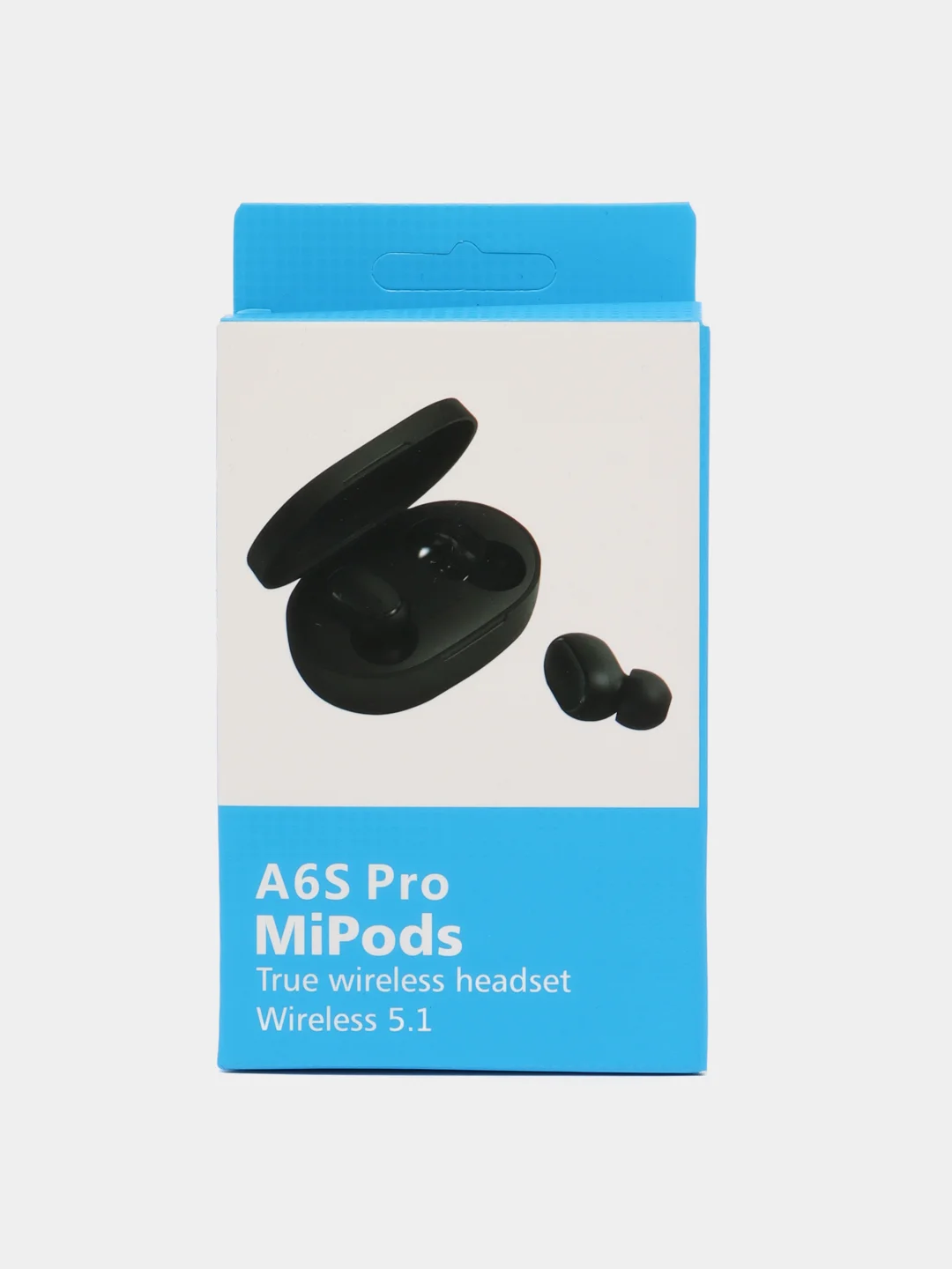 Мятный беспроводные наушники TWS A6S MiPods, Bluetooth 5.1