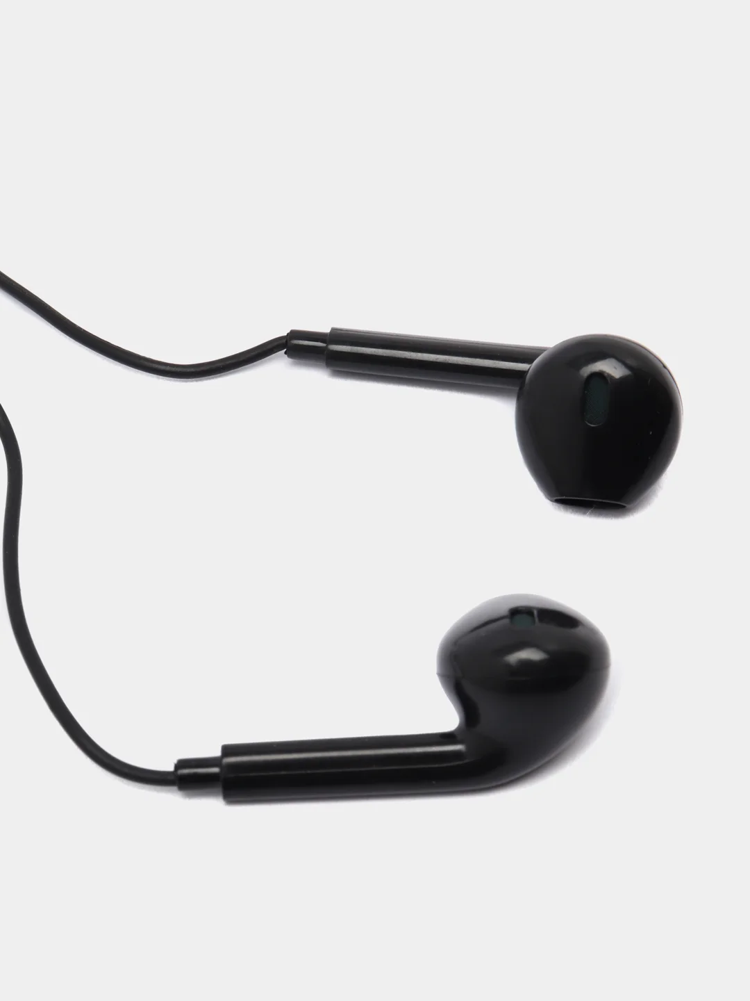 Черный наушники проводные EarPhones, с микрофоном, 3.5 мм, разные цвета
