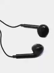 Черный наушники проводные EarPhones, с микрофоном, 3.5 мм, разные цвета