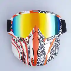 Алый маска спортивная