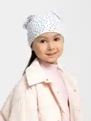 Багровый шапка для девочки