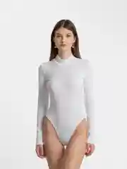 Белый боди женское, в сетку