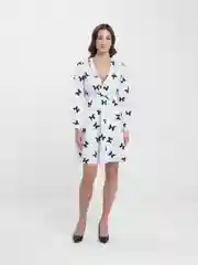 Белый платье женское повседневное