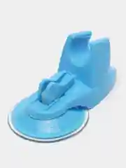 Лазурный держатель настенный для душа, на присоске
