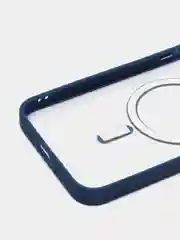 Синий чехол MagSafe для iPhone 11, 12, 13, 14, 15, Pro, Pro Max, Plus, mini, айфон, магсейф