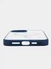 Синий чехол MagSafe для iPhone 11, 12, 13, 14, 15, Pro, Pro Max, Plus, mini, айфон, магсейф