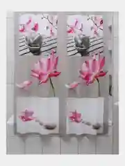 Штора для ванной комнаты Доляна "Медитация", 180 х 180 см, EVA, цвет белый