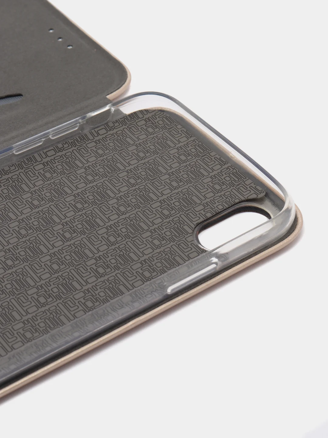 Золотой чехол книжка iPhone XR
