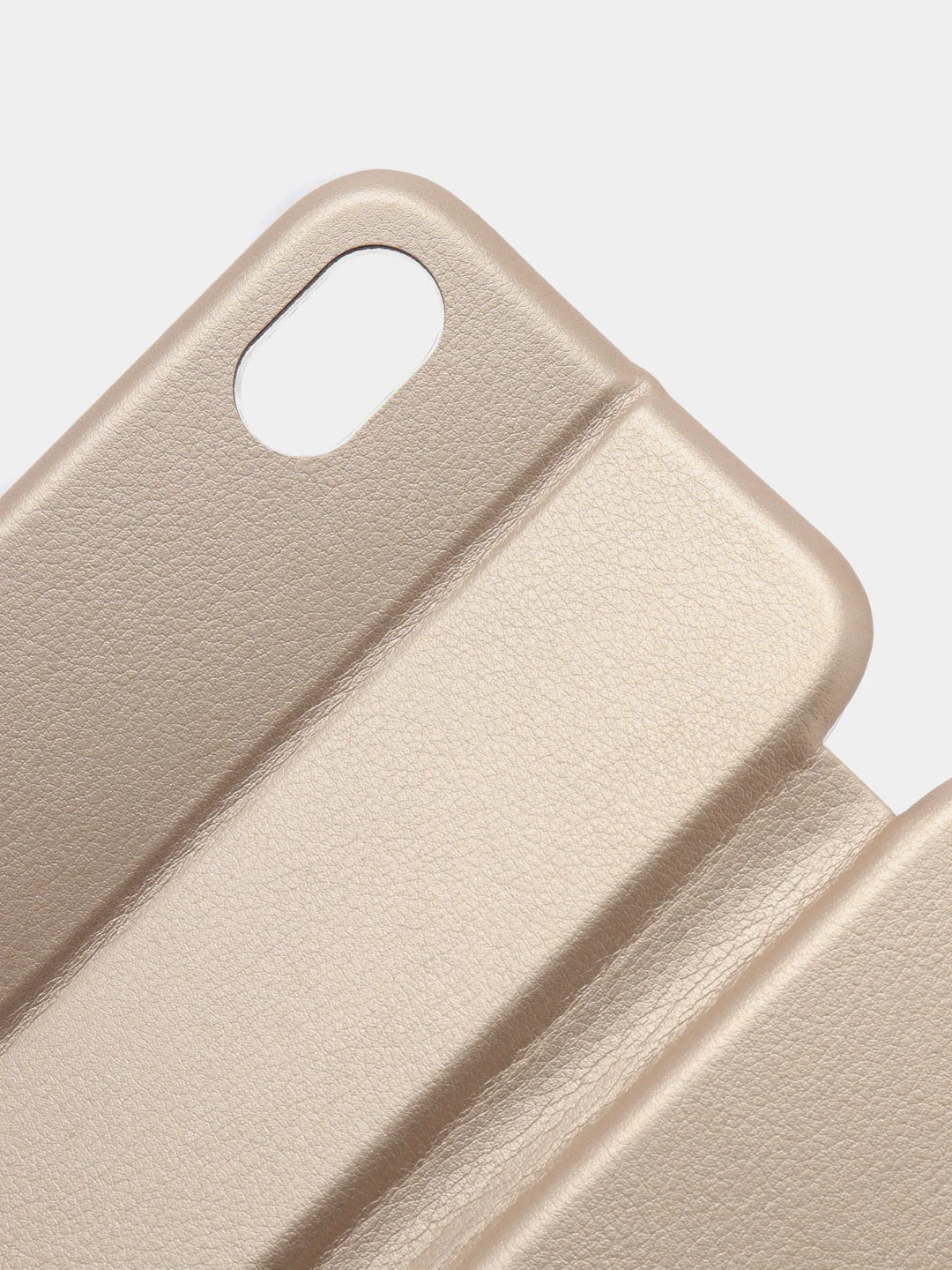 Золотой чехол книжка iPhone XR
