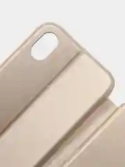 Золотой чехол книжка iPhone XR