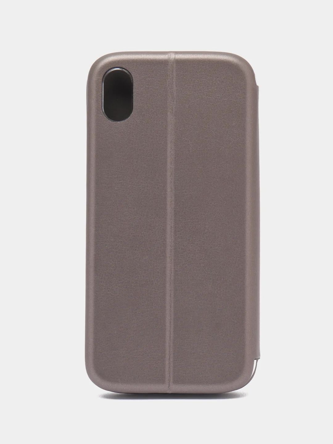 Серый чехол книжка iPhone XR