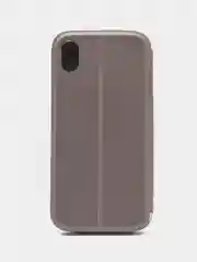 Серый чехол книжка iPhone XR