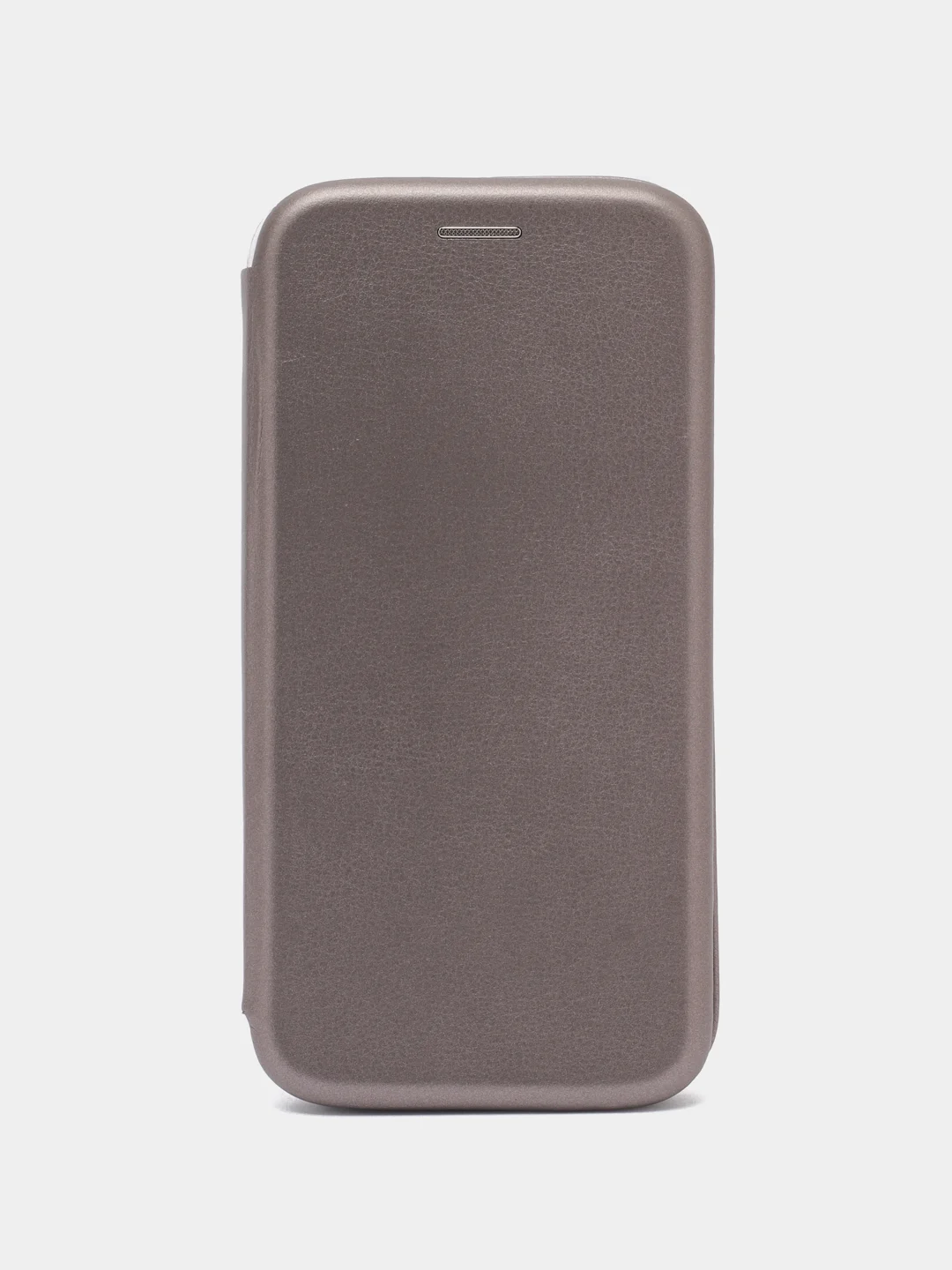 Серый чехол книжка iPhone XR