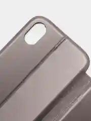 Серый чехол книжка iPhone XR