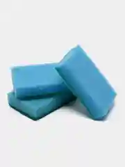 Синий губки для мытья посуды, 100 х 65 мм, 3 штуки