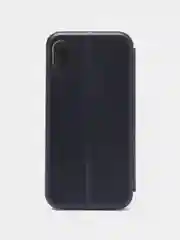 Темно-синий чехол книжка iPhone XR