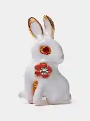 Коралловый брошь женская, символ нового года 2023